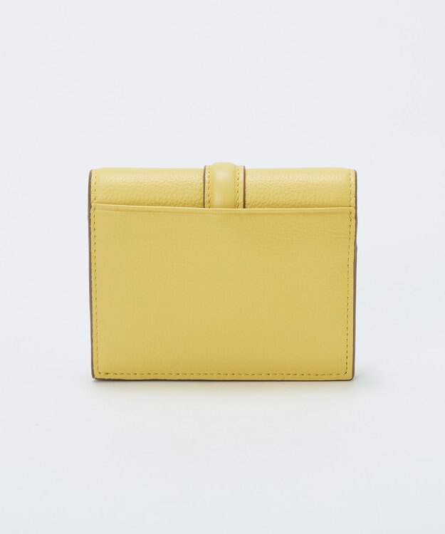 TOPKAPI 【TREASURE TOPKAPI】ソフトレザー ベルトデザイン 二つ折り財布 イエロー