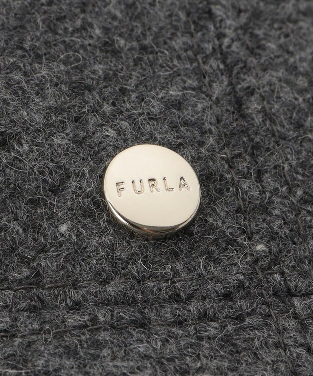 MOONBAT FURLA 【日本製】ドビー織ツイード 横ハギ ダウンクロッシェ／UV／抗菌防臭 ダークグレー