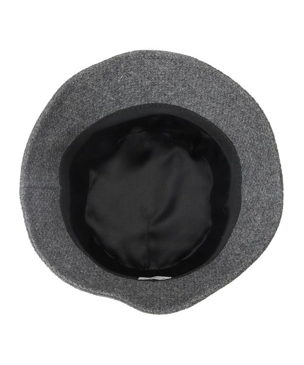 MOONBAT FURLA 【日本製】ドビー織ツイード 横ハギ ダウンクロッシェ／UV／抗菌防臭 ダークグレー