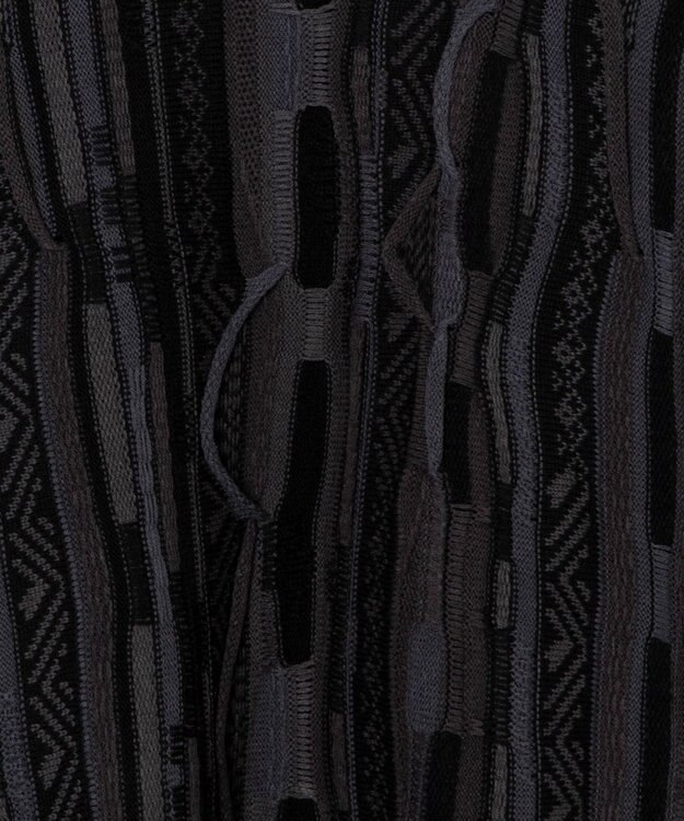 WEGO 3Dニットプルオーバー ブラック