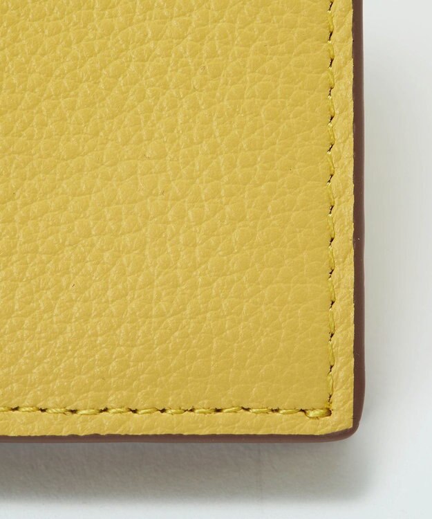 TOPKAPI 【TREASURE TOPKAPI】ソフトレザー ベルトデザイン 二つ折り財布 イエロー