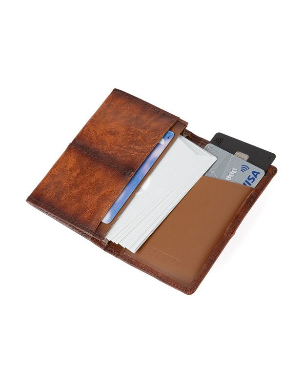 ACE BAGS & LUGGAGE LO HOMME PRESSE アルカイックAC 本革 カードケース 71892 ロ・オム・プレッセ ブラウン