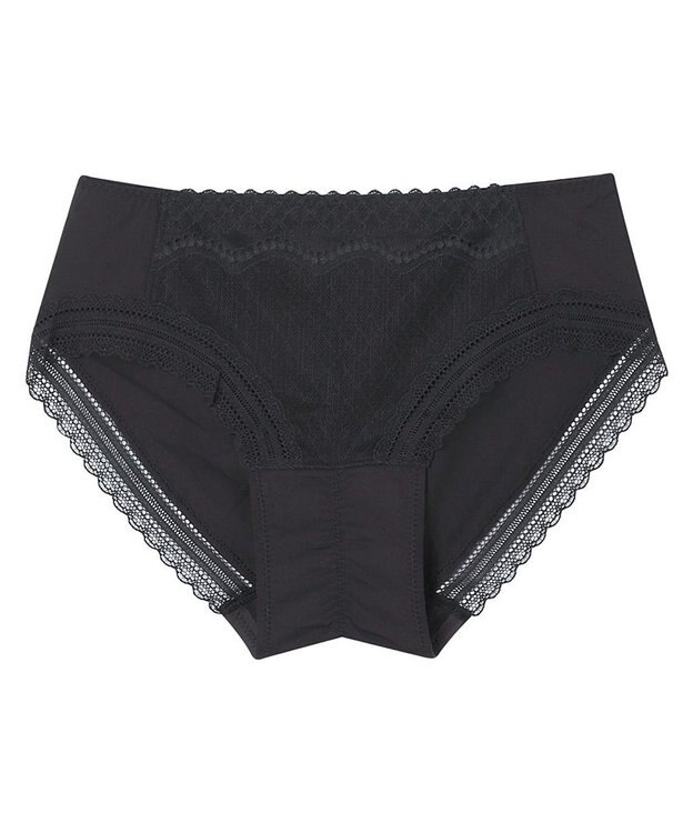 une nana cool 【リニューアル】364ブラ レース サニタリーショーツ ブラック