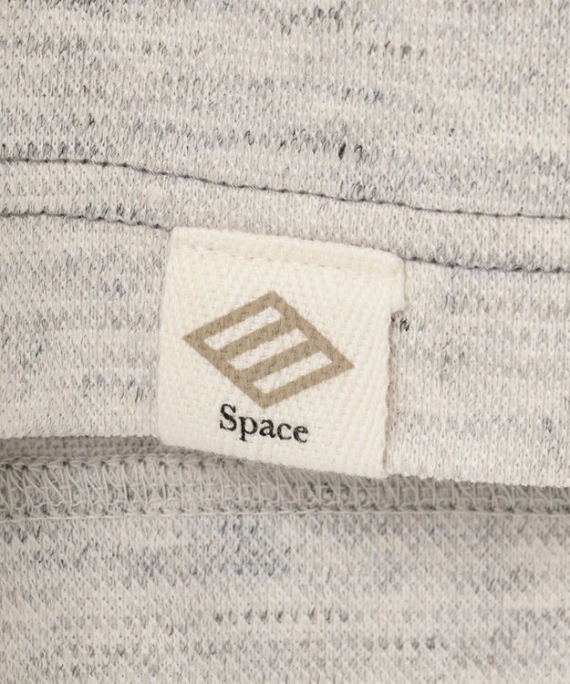 JOSEPH ABBOUD MOUNTAIN 【SPACE／UNISEX】リネンハニカム ポロシャツ ライトグレー系