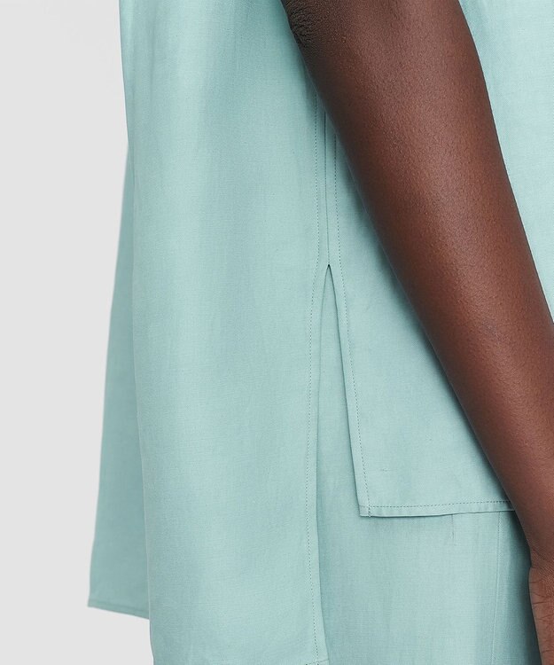 JOSEPH ライトリネンブレンド　シャツ Chambray
