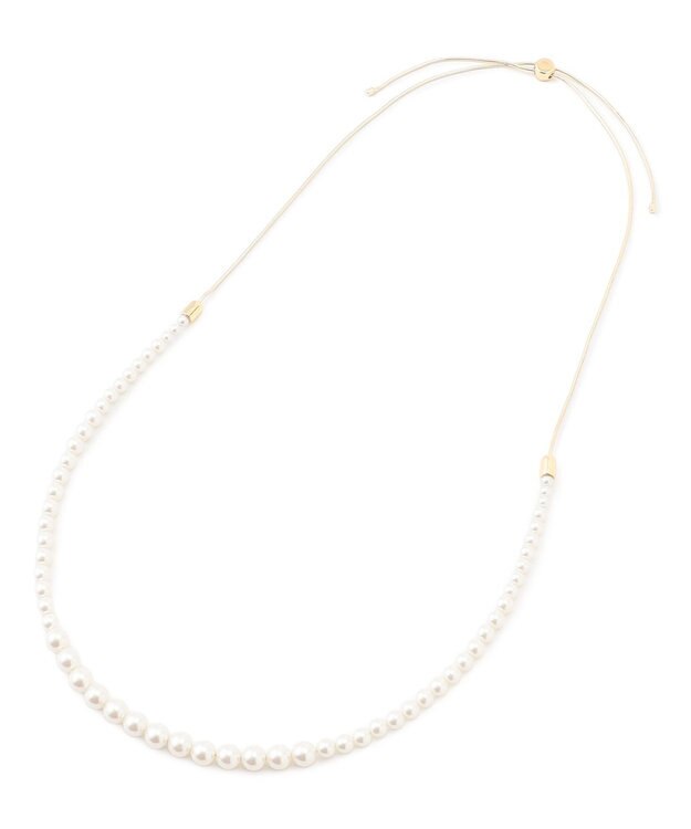 23区 パールコンビ スネークチェーン ネックレス ゴールド系