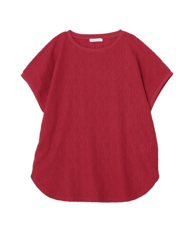 AMERICAN HOLIC フレンチスリーブ総レースプルオーバー Red