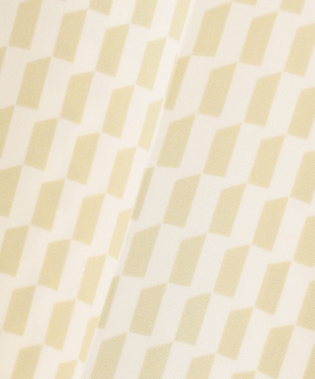 JOSEPH アルコーブプリント　ワイドトラウザーズ Pale Olive/Ivory