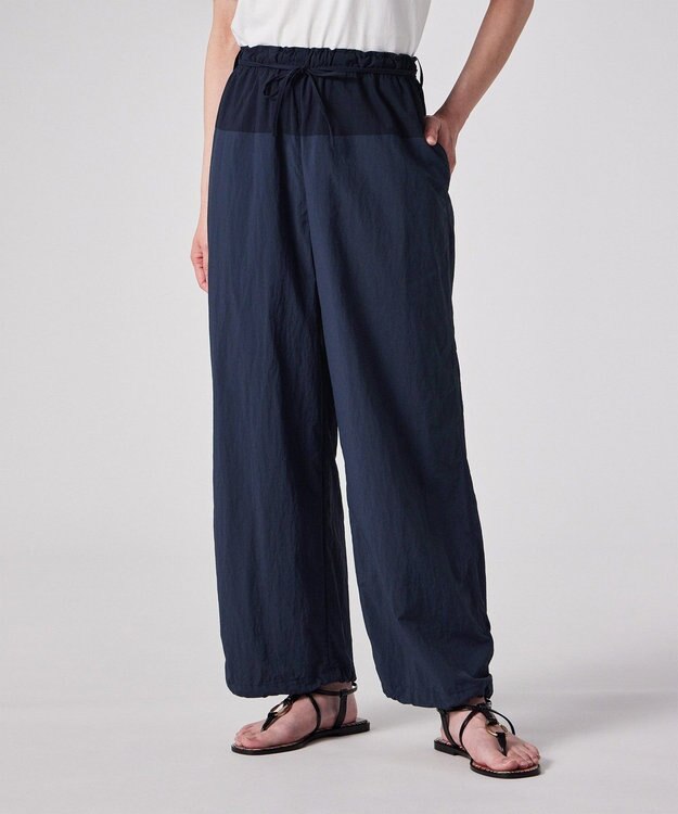 Paul Smith タスランナイロン パラシュートパンツ ネイビー