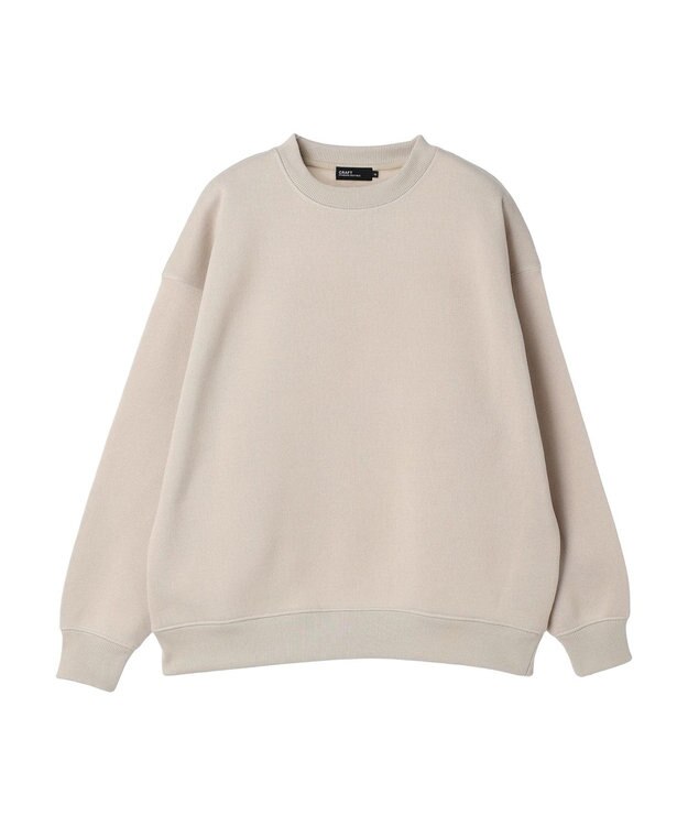 CRAFT STANDARD BOUTIQUE ニットフリーススウェット Ivory