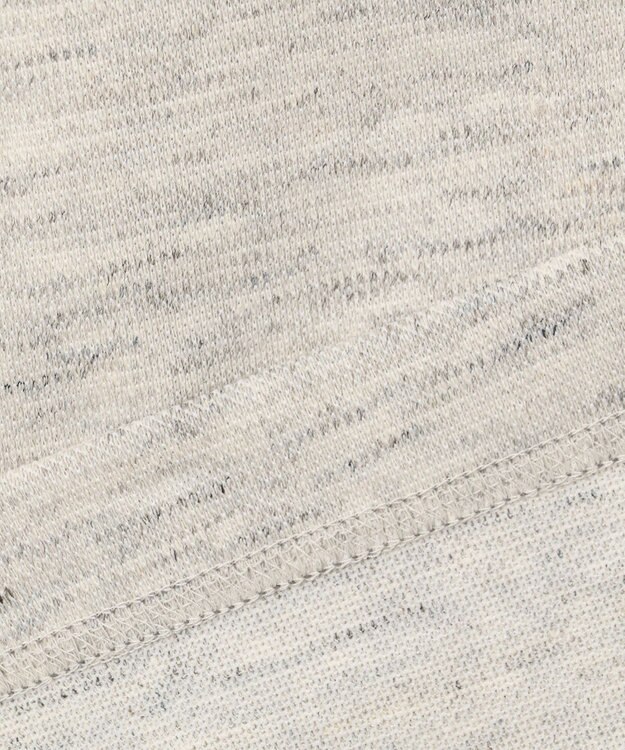 JOSEPH ABBOUD MOUNTAIN 【SPACE／UNISEX】リネンハニカム ポロシャツ ライトグレー系