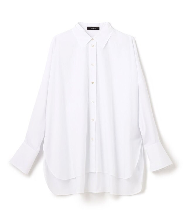 JOSEPH ポプリン　ドッキングブラウス White