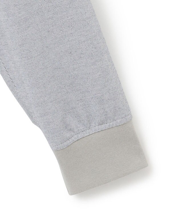 J.PRESS MEN 【新素材 / ビジネス対応可】ロングスリーブポロシャツ ライトグレー系