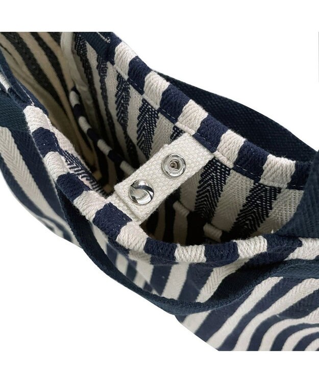 ROOTOTE 1148【大容量:ヘリンボーン】LT.グランデ.ストライプ-A 01：ネイビー