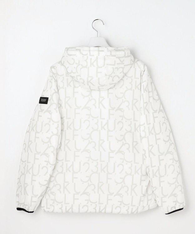 23区GOLF 【MEN】ロゴグラフィック中綿ブルゾン ホワイト系5