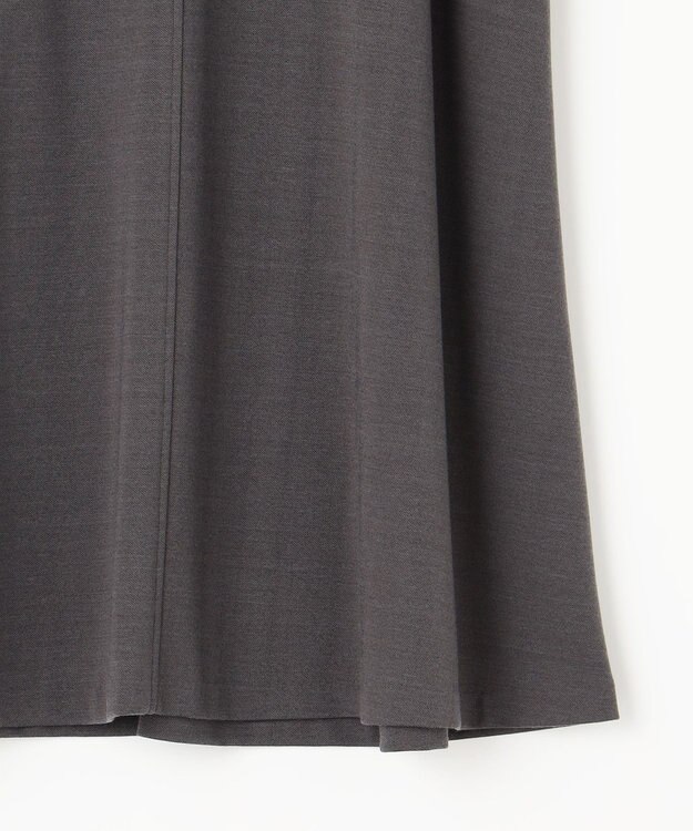 J.PRESS LADIES 【洗える】セルロースリバー スカート グレー系
