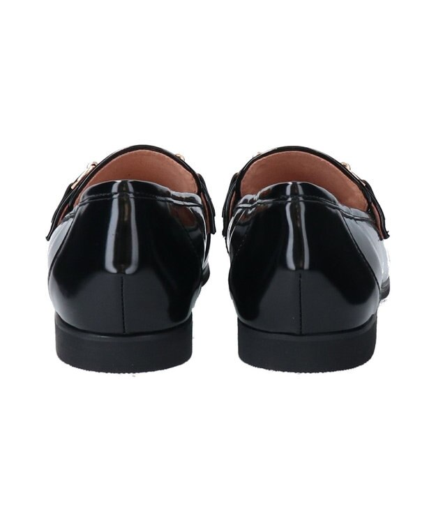 Bridget Birkin 【Bridget Birkin】シンプルビットデザインローファー ブラックエナメル