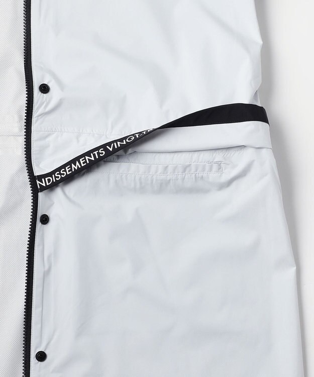 23区GOLF 【WOMEN】レインワンピース　撥水　耐水 ライトグレー系