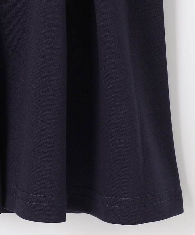 ANY KIDS レース付き きちんと ワンピース ネイビー