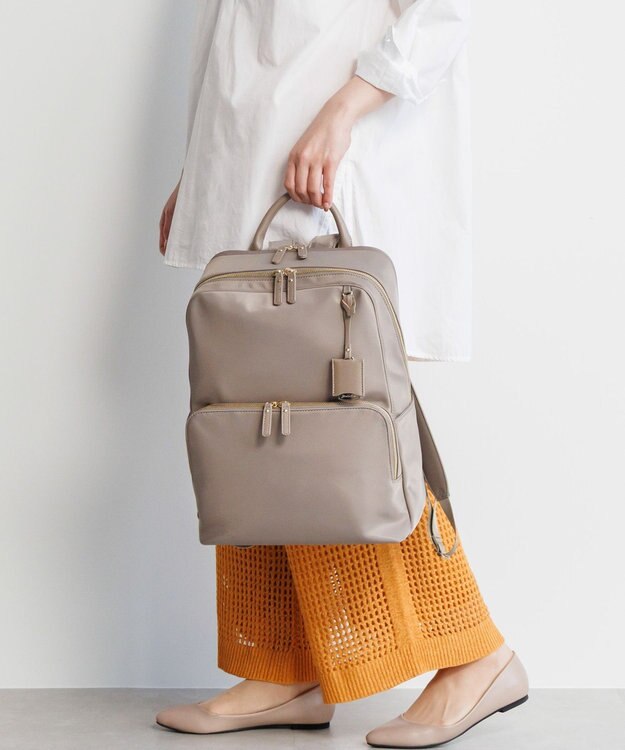 ACE BAGS & LUGGAGE Jewelna Rose フレイヤ・リュック エアリィ A4/14.0インチPC収納 16262 ジュエルナローズ グレージュ