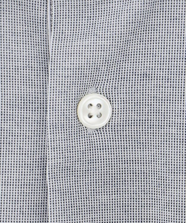 J.PRESS MEN 【新素材 / ビジネス対応可】ロングスリーブポロシャツ ライトグレー系