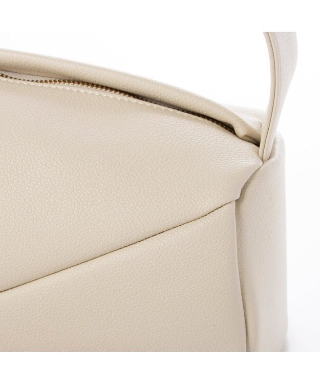 UNBILLION カシュカシュ cachecache / アシンメトリーワンハンドルバッグ アイボリー