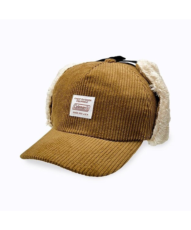 林八百吉商店 Coleman　キッズ　フライトキャップ ブラウン