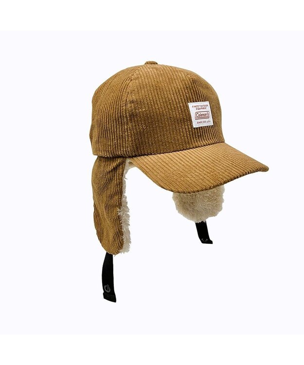 林八百吉商店 Coleman　キッズ　フライトキャップ ブラウン