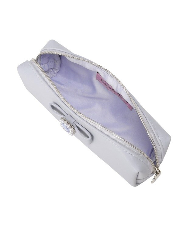 Maison de FLEUR ブルーマニアロングポーチ Grayish Blue