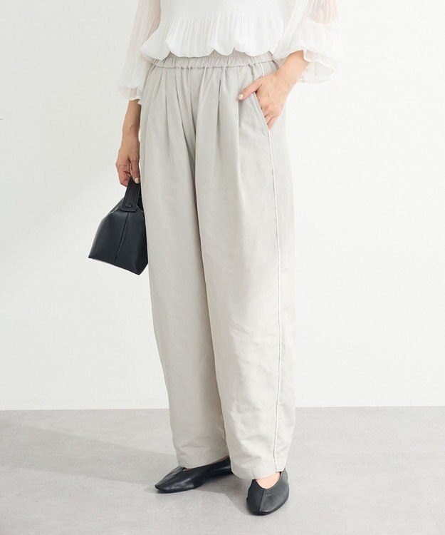 Green Parks ユーティリティコクーンパンツ Light Gray