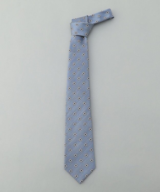 GOTAIRIKU GOTAIRIKU別注【日本製】シルク ネクタイ_小紋柄 スカイブルー系8