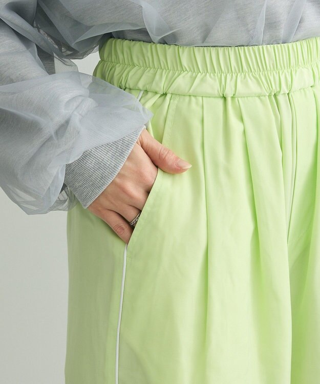 Green Parks ユーティリティコクーンパンツ Lime Green