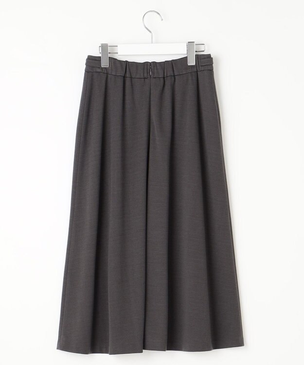 J.PRESS LADIES 【洗える】セルロースリバー スカート グレー系