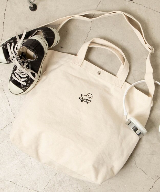 WEGO 2wayキャンバストート 柄11