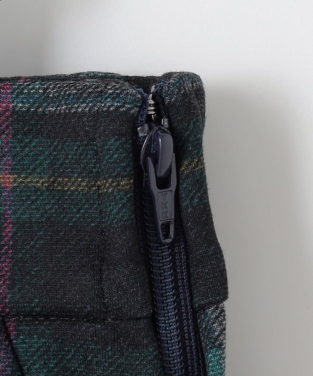 23区GOLF 【WOMEN】チェック柄 スカート ダークグリーン系3