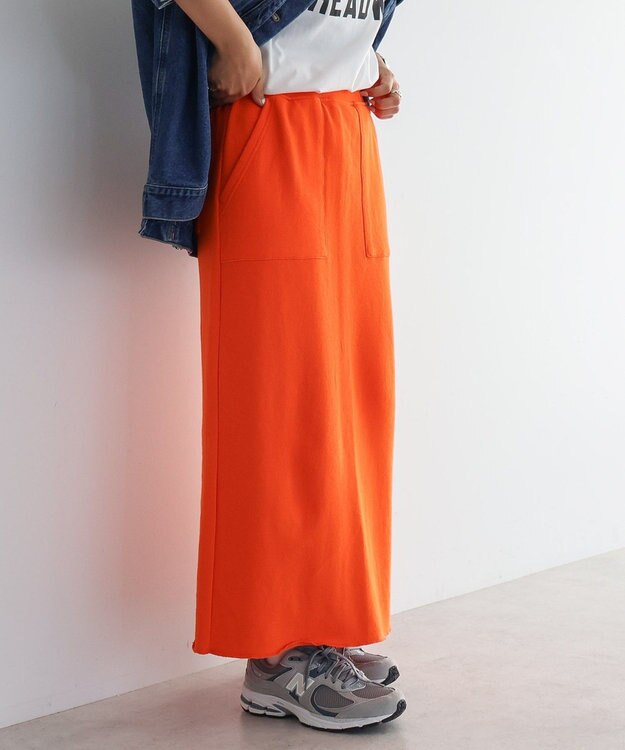 AMERICAN HOLIC Ｄｉｓｃｕｓ／スウェットタイトスカート Orange