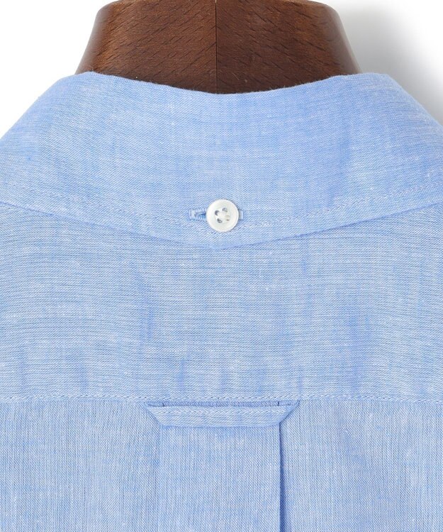 J.PRESS MEN 【WEB・一部店舗限定】コットンリネン シャツ/B.D サックスブルー系