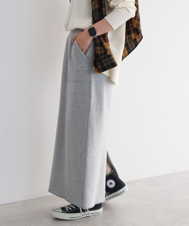 AMERICAN HOLIC Ｄｉｓｃｕｓ／スウェットタイトスカート Light Gray Mixture