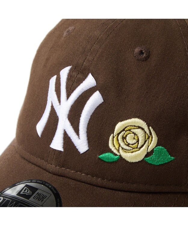 WEGO 【ユニセックス着用ITEM】NEWERA　920CS　WITH　ROSE 柄1
