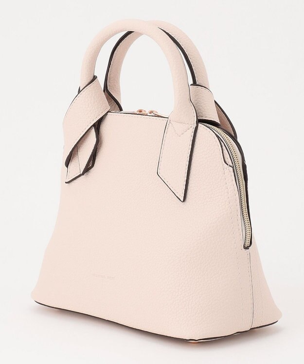 LA BAGAGERIE 【maison vert】 【超軽量/多収納】リボンハンドル2WAYバッグ アイボリー