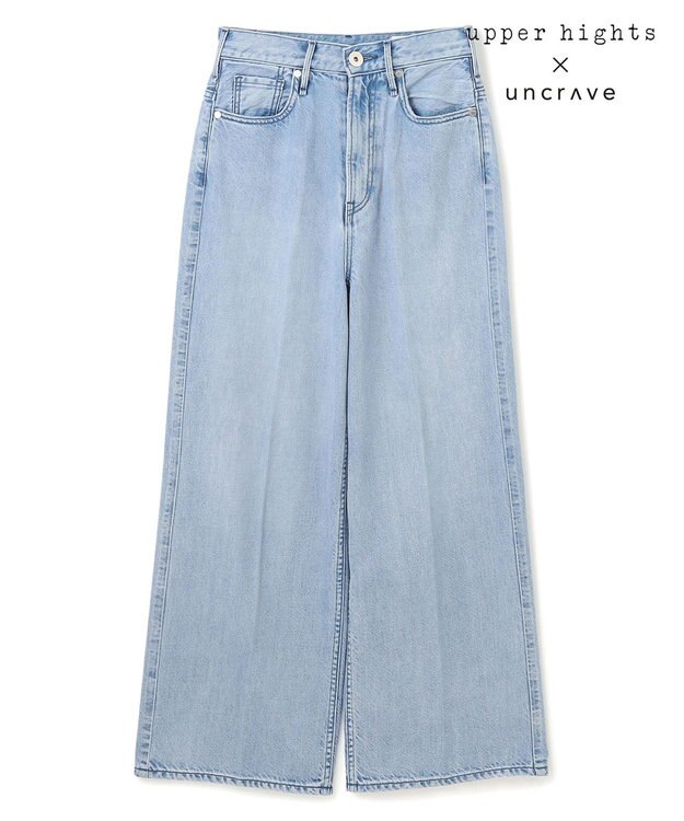 uncrave 【upper hights × uncrave】THE SISTER uncrave パンツ フェザースカイブルー