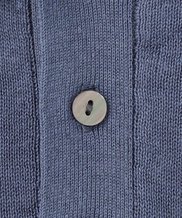 J.PRESS YORK STREET 【UNISEX】ニットポロシャツ ブルー系