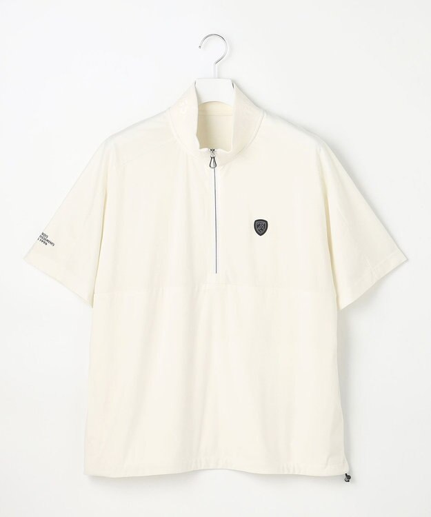 23区GOLF 【MEN】エアリージャージ半袖プルオーバー ホワイト系
