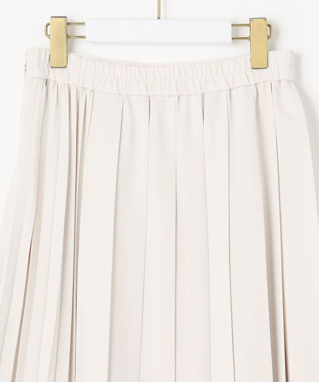 ANY SIS 【洗える】ダブルプリーツコンビ スカート アイボリー