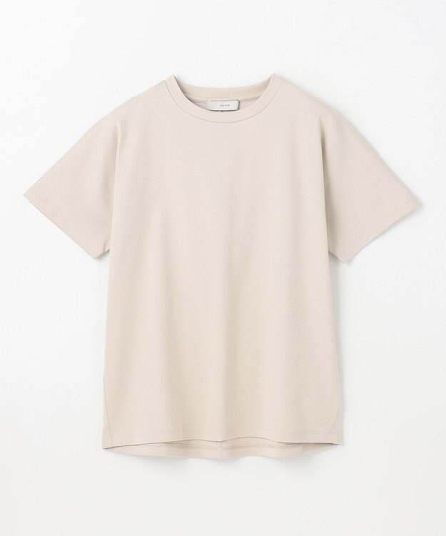 ANY 【新色追加/10色展開/洗濯機可/UVケア/接触冷感】プレミアムベーシック半袖Tシャツ ベージュ