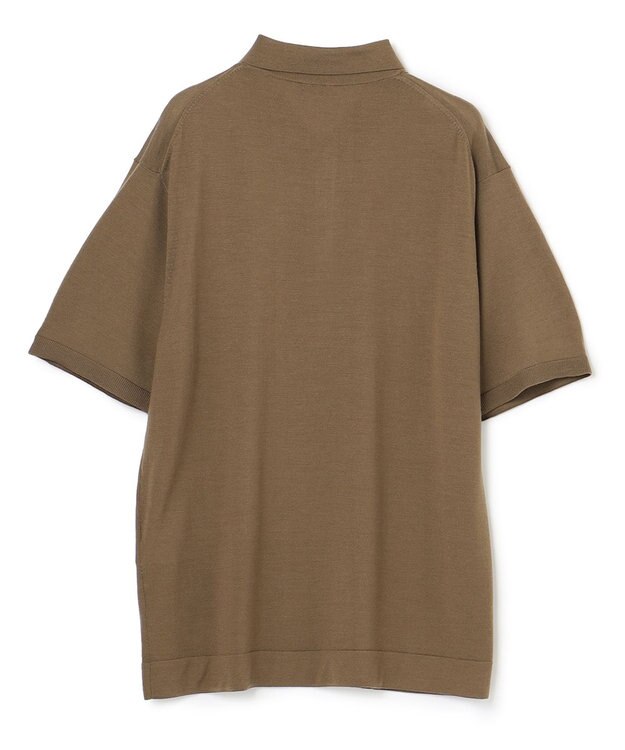 JOSEPH HOMME LIGHT MERIONS KNIT POLO ベージュ系