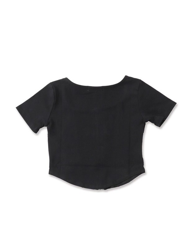 WEGO WジップカーブヘムT ブラック