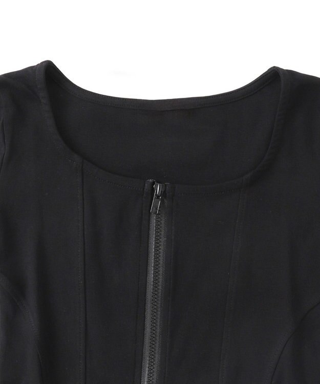 WEGO WジップカーブヘムT ブラック