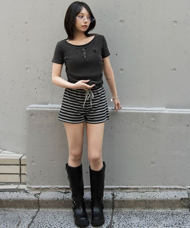 WEGO レイヤードグラフィックT 柄1