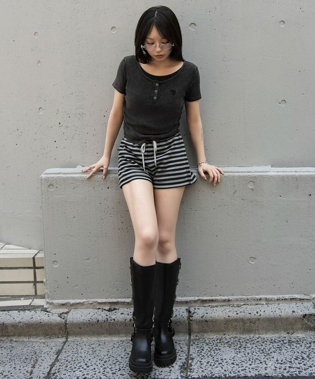 WEGO レイヤードグラフィックT 柄1